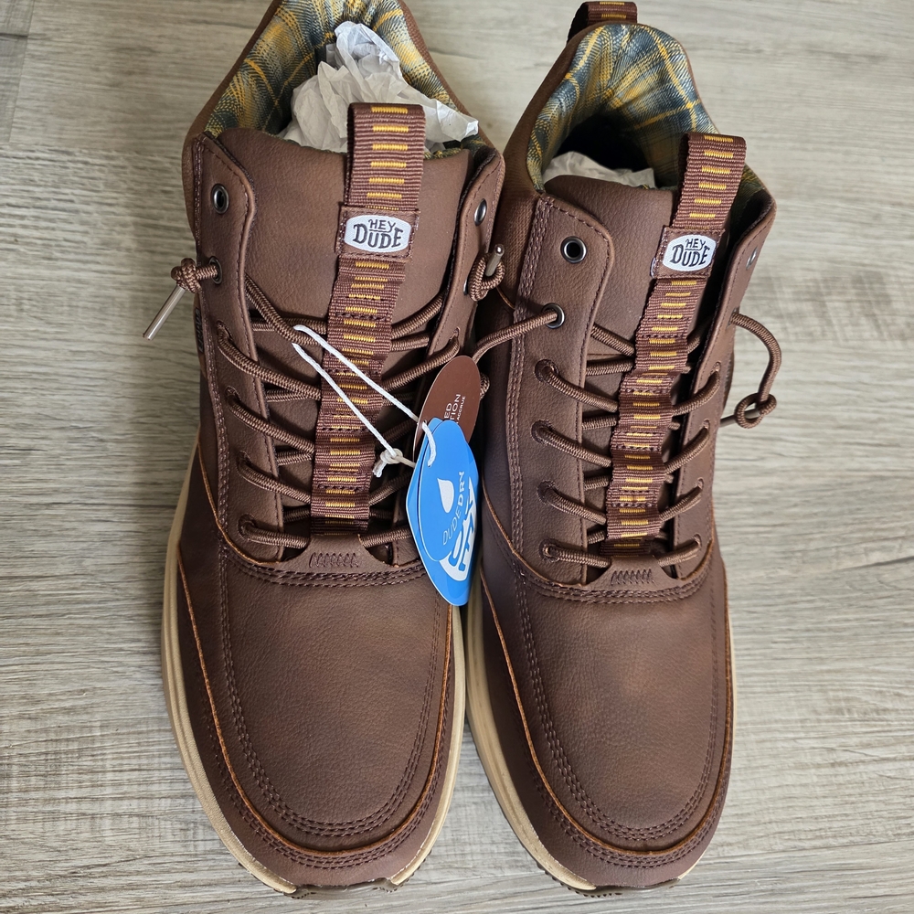 Hey Dude Men's Brown Casual Shoes